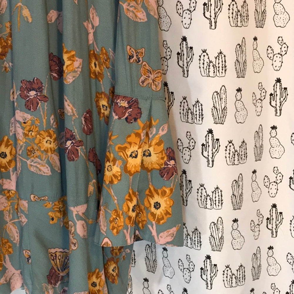 Free People So Fine Printed Peasant Tunic - Picture 3 of 5